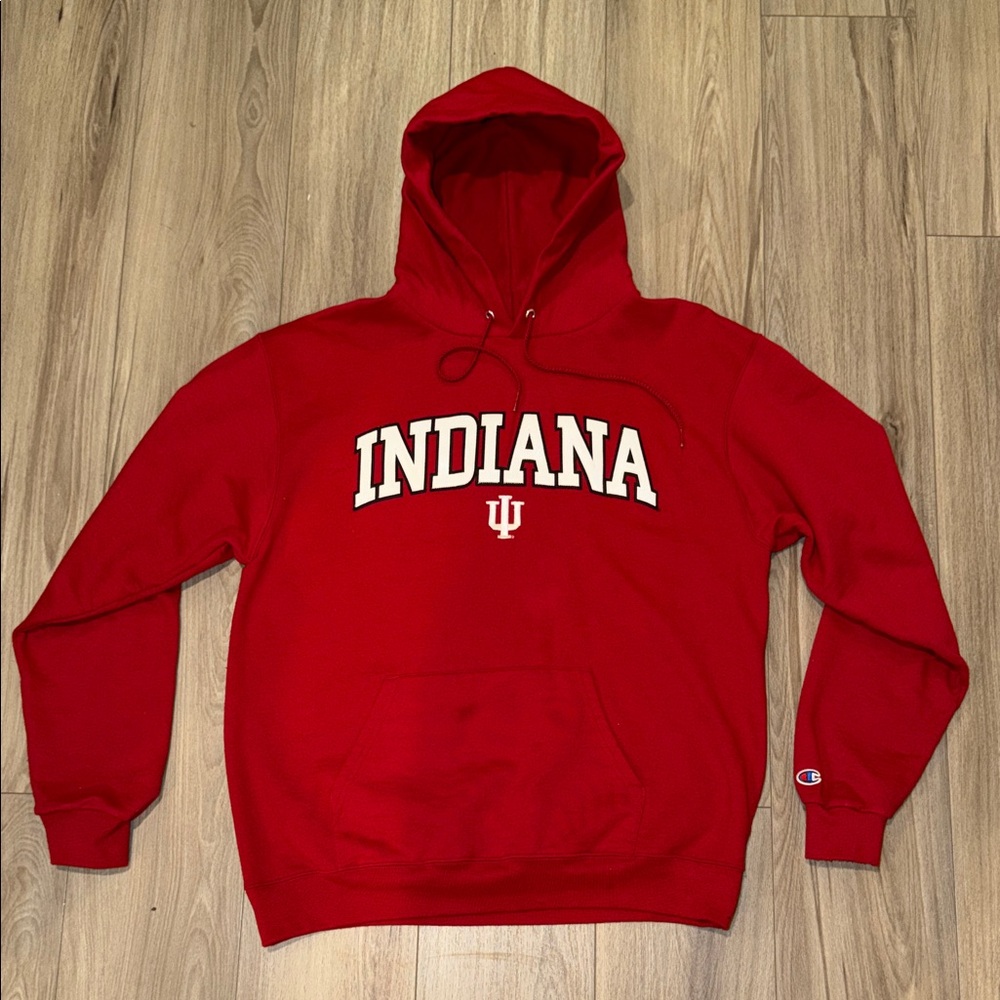 Champion Indiana Red Hoodie